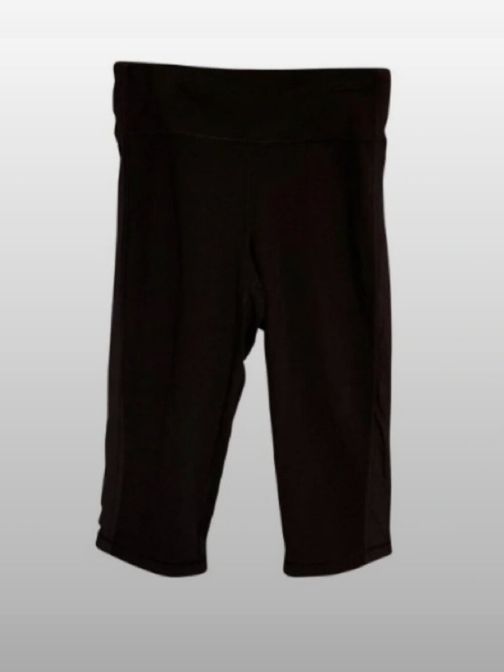 Lululemon Athletica Cropped Black Leggings Size 10